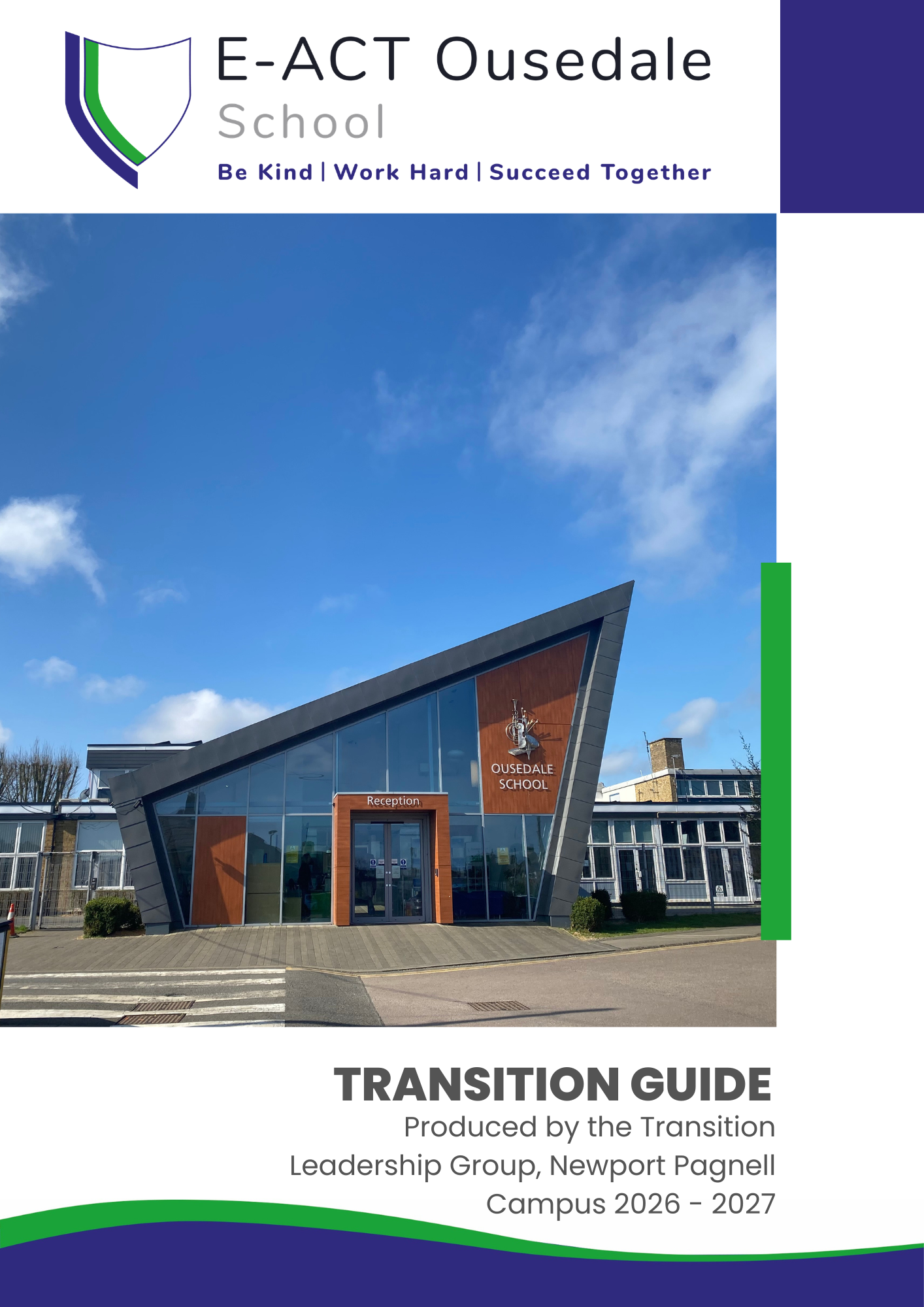 Newport Pagnell Transition Guide Front Cover