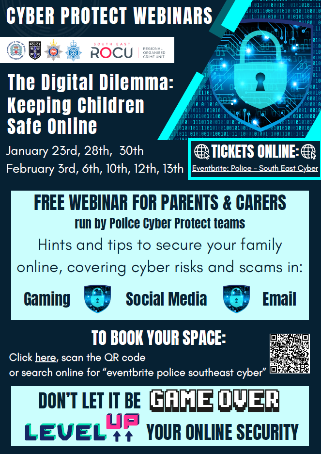 Cyber Protect Webinars Leaflet